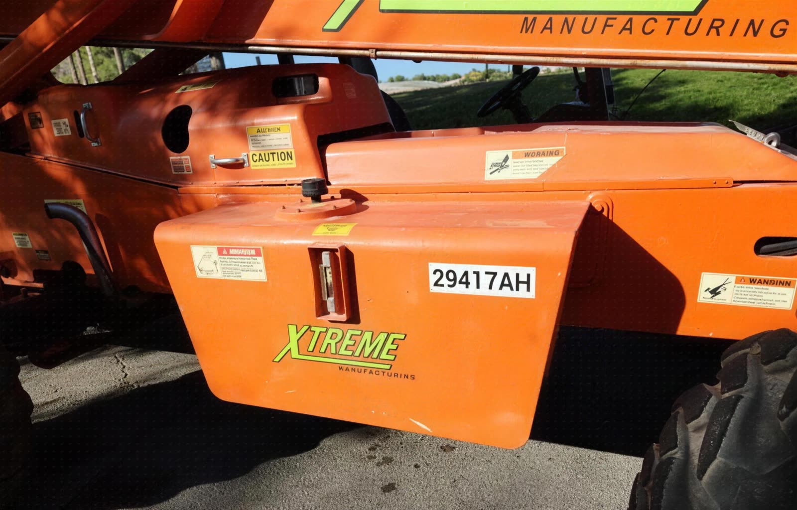 2003 Xtreme XRM1045 FORKLIFT VARIABLE REACH 10000# 40-49' photo 8