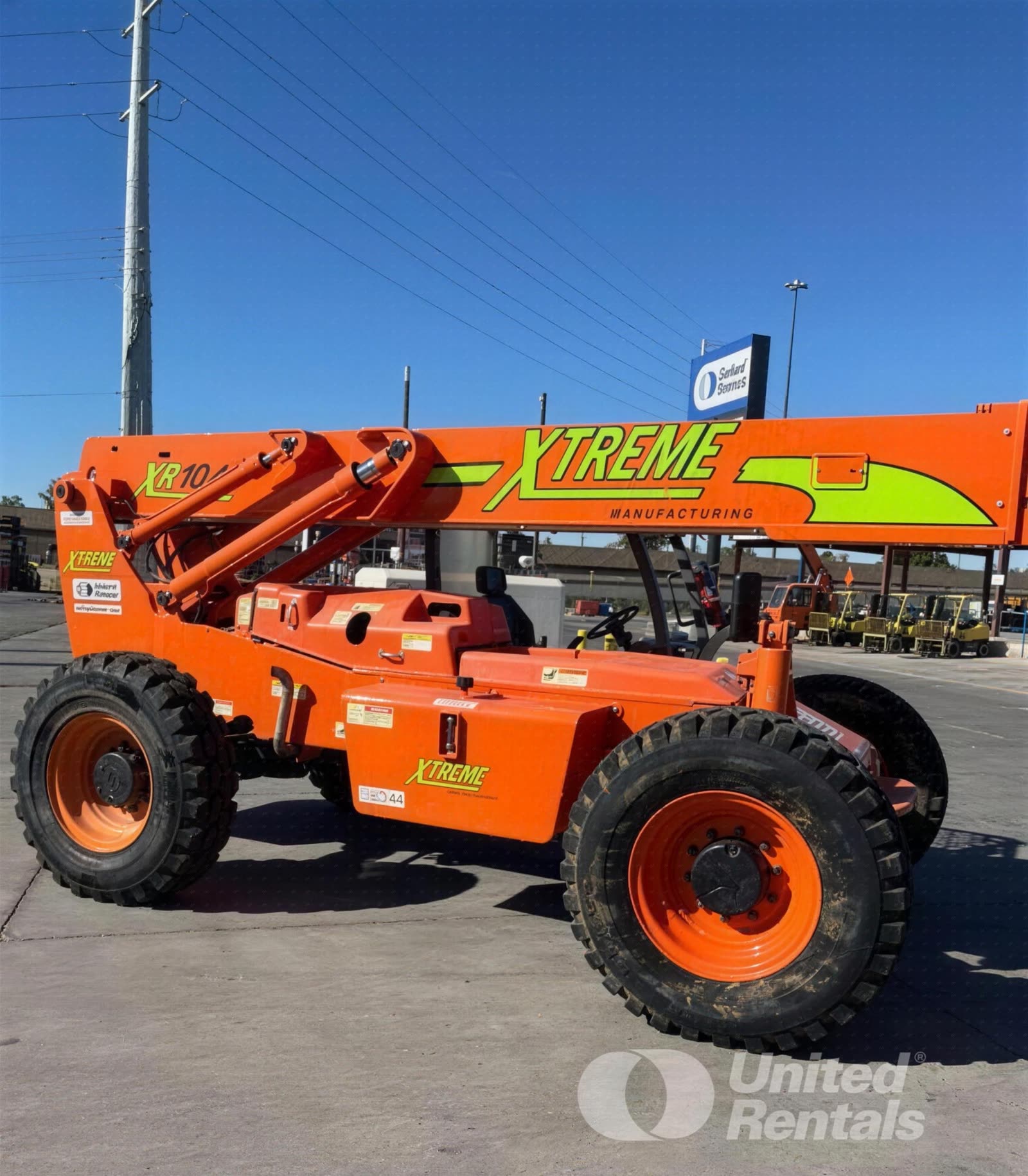 2004 Xtreme XRM1045 FORKLIFT VARIABLE REACH 10000# 40-49' photo 4