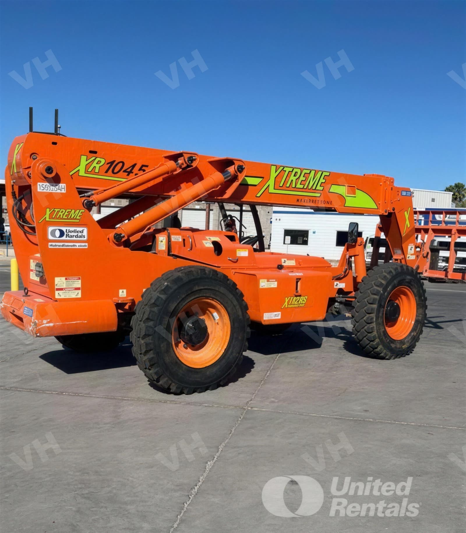 2004 Xtreme XRM1045 FORKLIFT VARIABLE REACH 10000# 40-49' photo 3