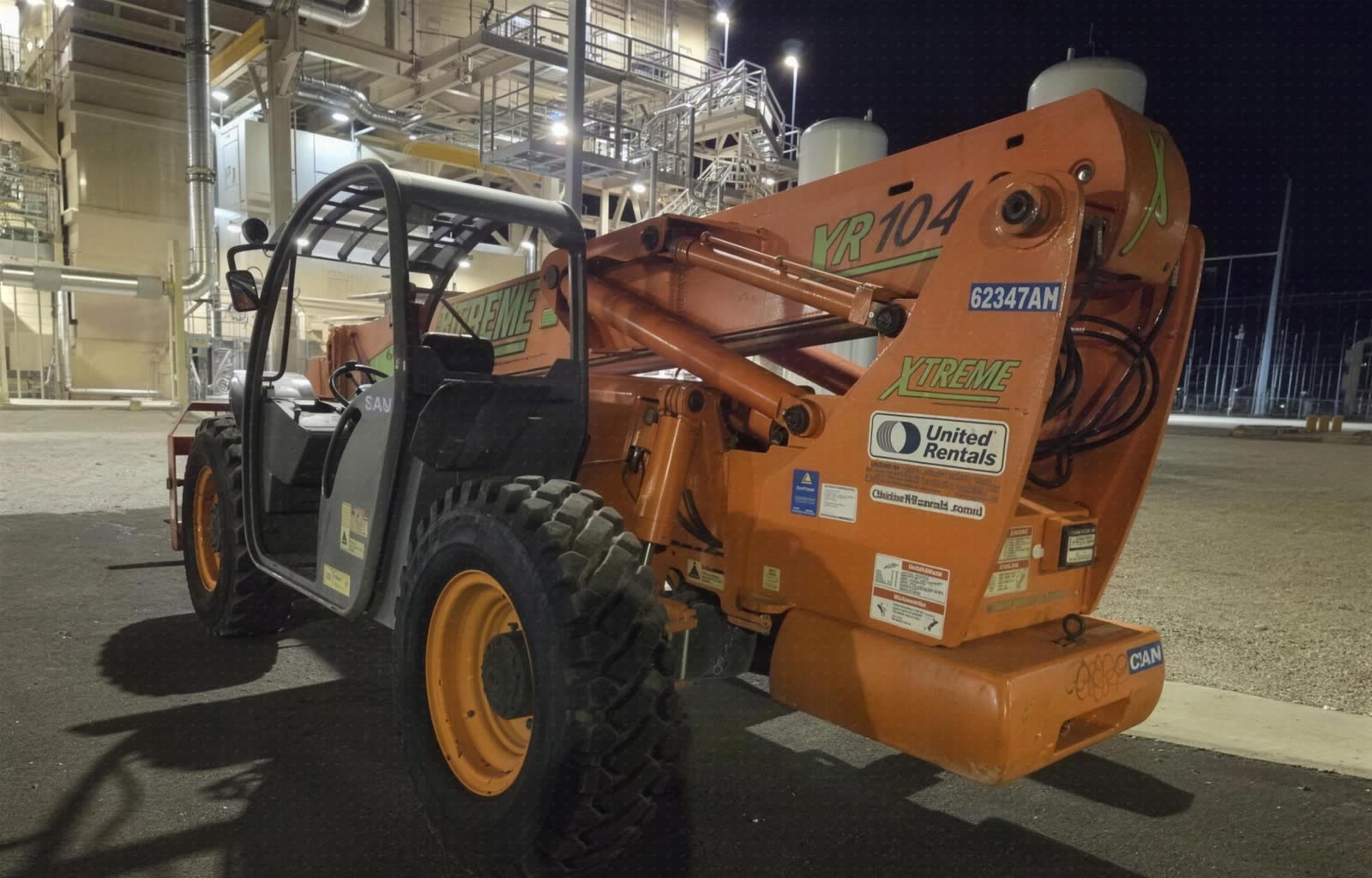 2006 Xtreme XRM1045 FORKLIFT VARIABLE REACH 10000# 40-49' photo 4