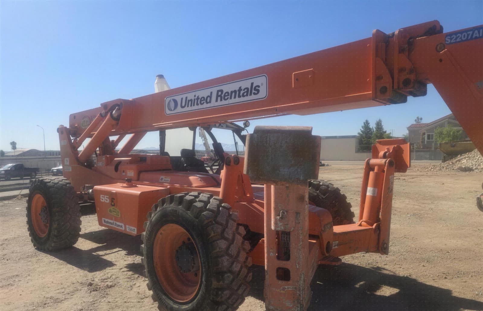 2006 Xtreme XRM1254 FORKLIFT VARIABLE REACH 12000# 53'-69' photo 7