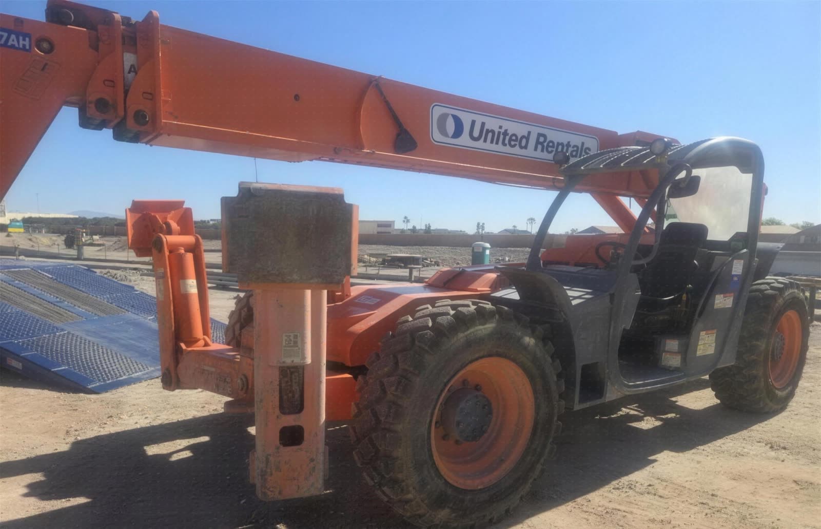 2006 Xtreme XRM1254 FORKLIFT VARIABLE REACH 12000# 53'-69' photo 8