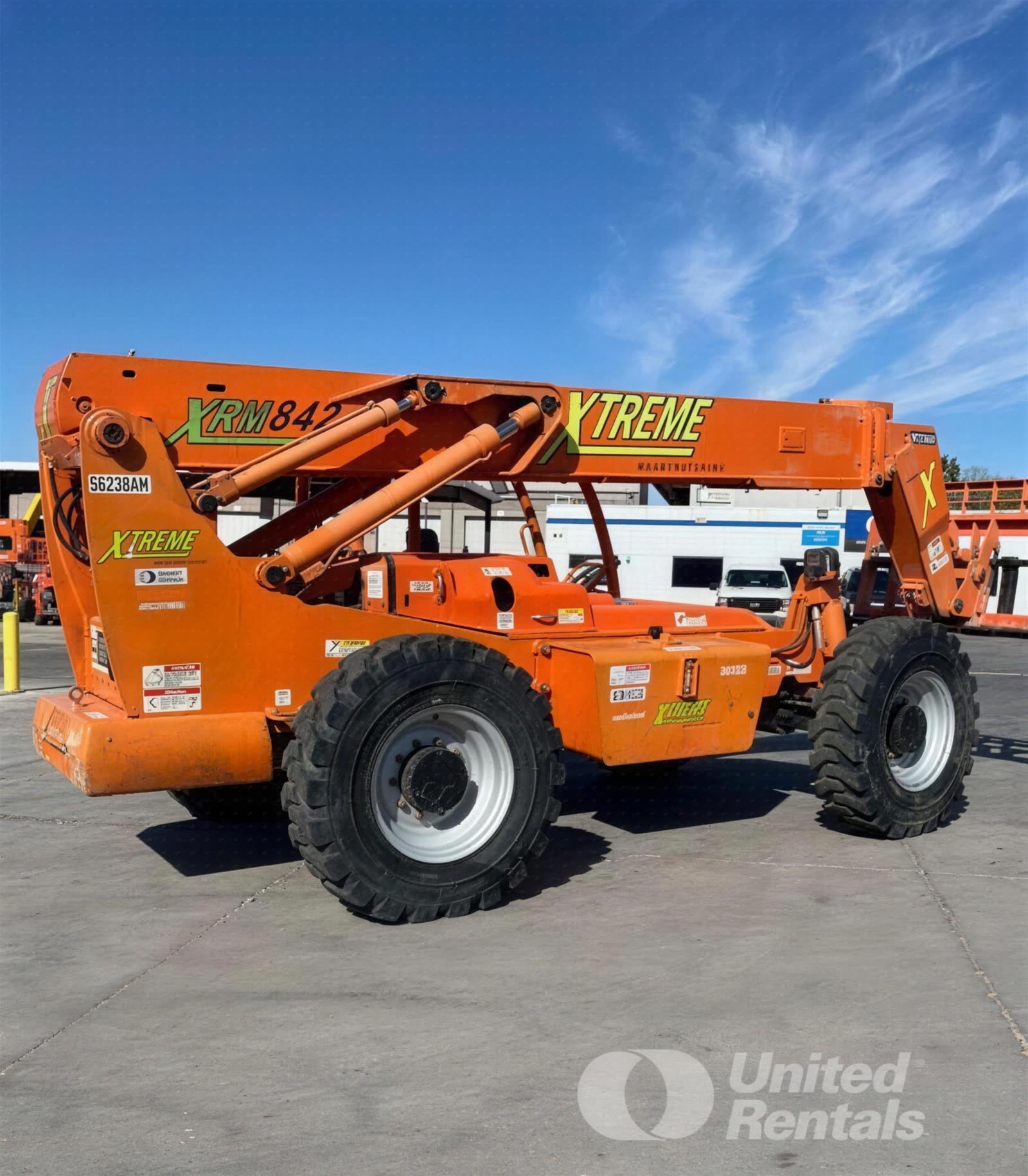 2006 Xtreme XRM842 FORKLIFT VARIABLE REACH 8000# 40-49' photo 5