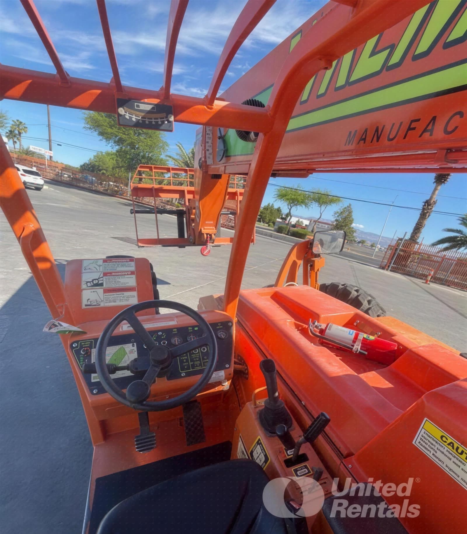 2006 Xtreme XRM842 FORKLIFT VARIABLE REACH 8000# 40-49' photo 6