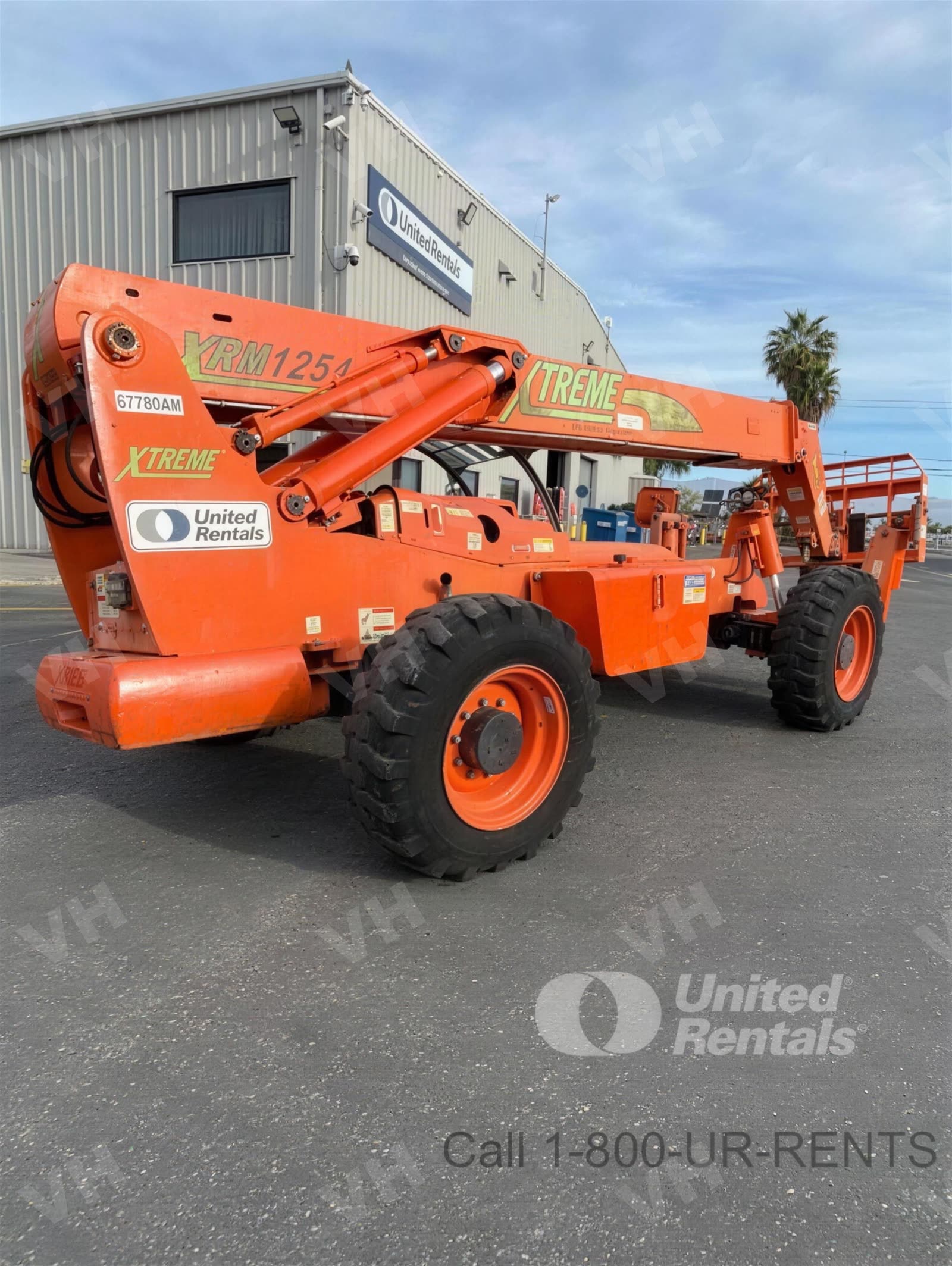 2007 Xtreme XRM1254 FORKLIFT VARIABLE REACH 12000# 53'-69' photo 2