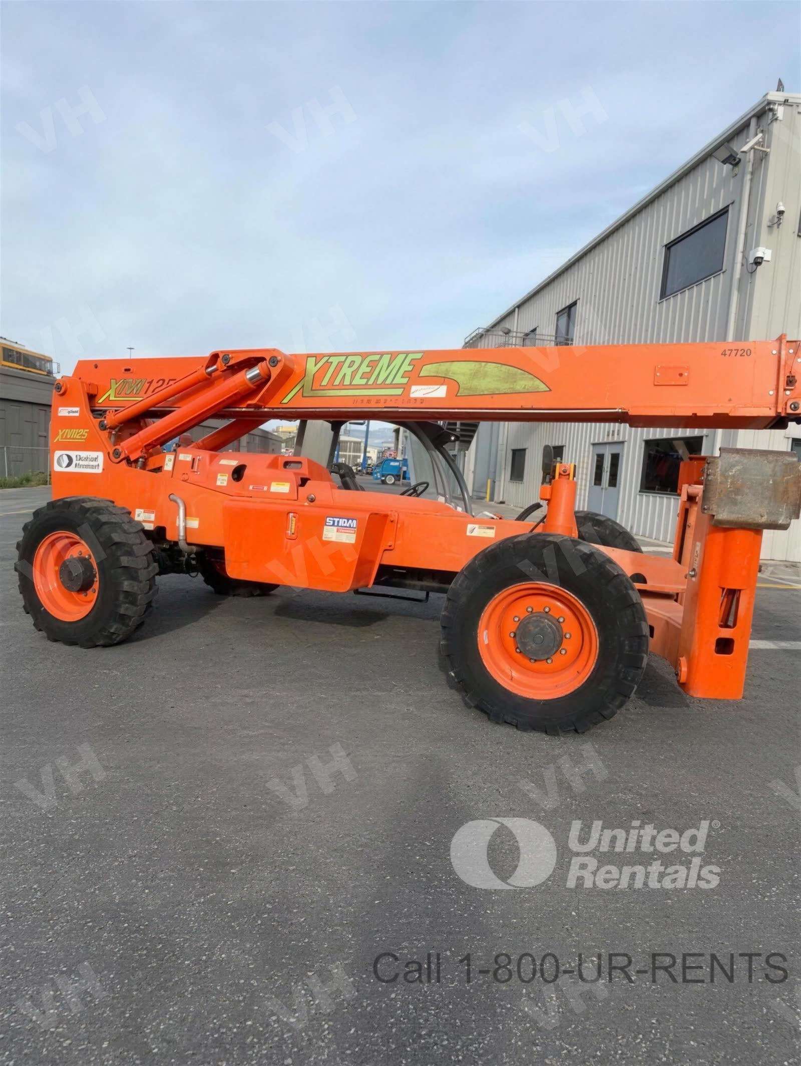 2007 Xtreme XRM1254 FORKLIFT VARIABLE REACH 12000# 53'-69' photo 3