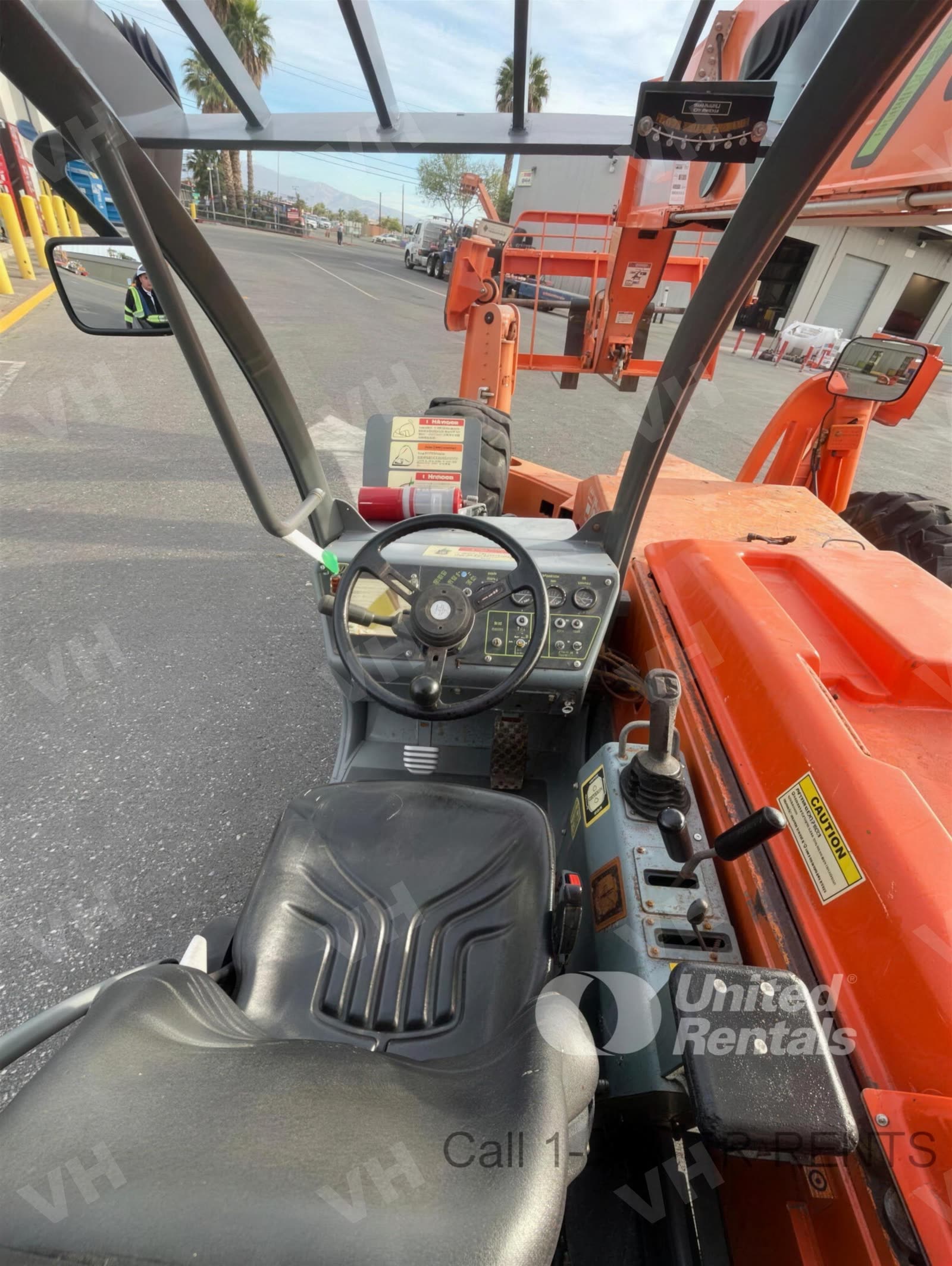 2007 Xtreme XRM1254 FORKLIFT VARIABLE REACH 12000# 53'-69' photo 5