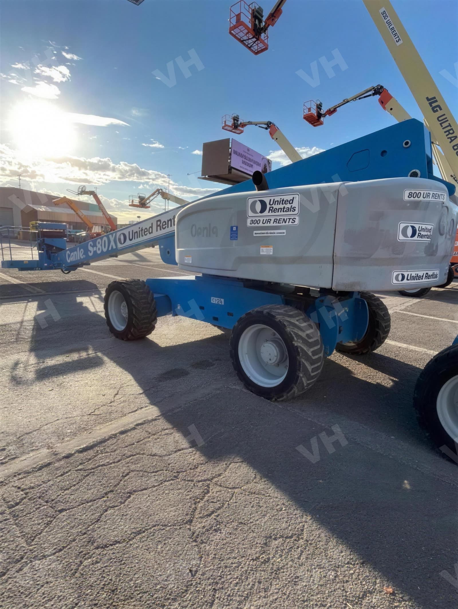 2014 Genie S-80X BOOM 76-80' TELESCOPIC photo 2