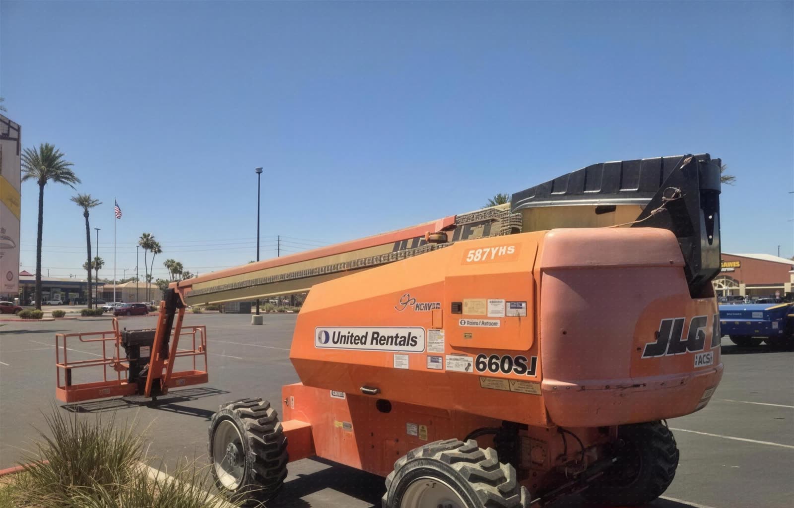 2014 JLG 660SJ BOOM 65-70' TELESCOPIC photo 5
