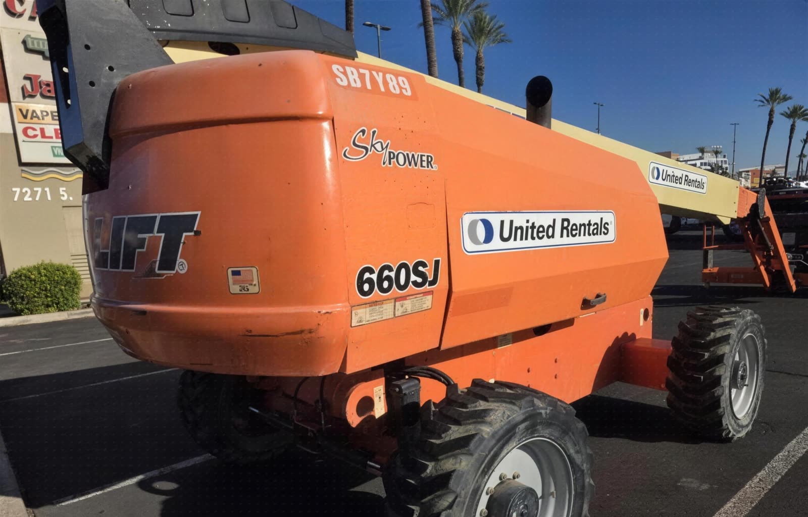 2014 JLG 660SJ BOOM 65-70' TELESCOPIC photo 7