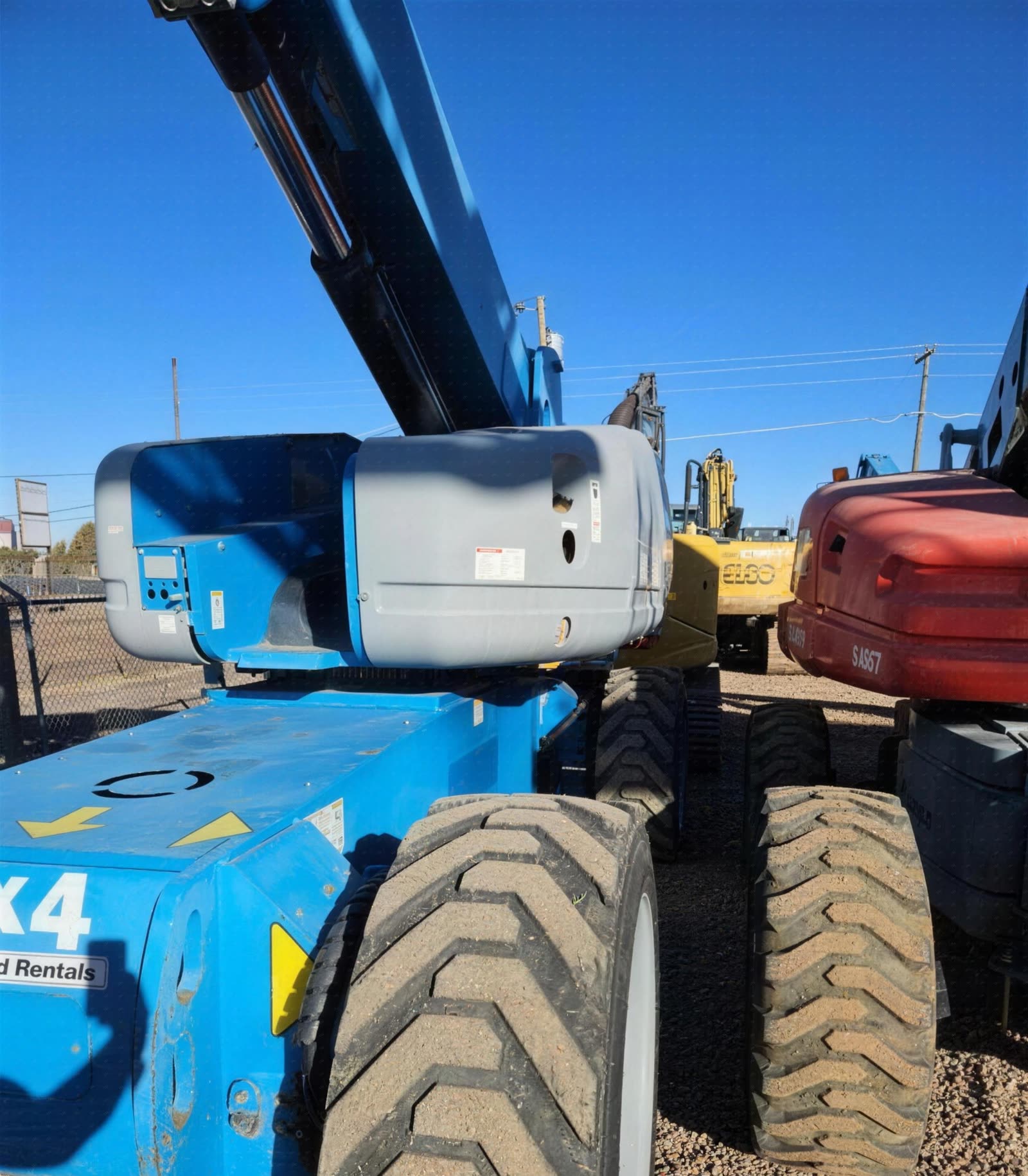 2016 Genie S-125 BOOM 125' TELESCOPIC WITH JIB 4WD photo 2