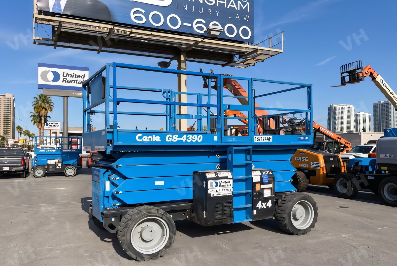 2017 Genie GS-4390 RT SCISSOR LIFT 36-49' IC 4WD photo 4