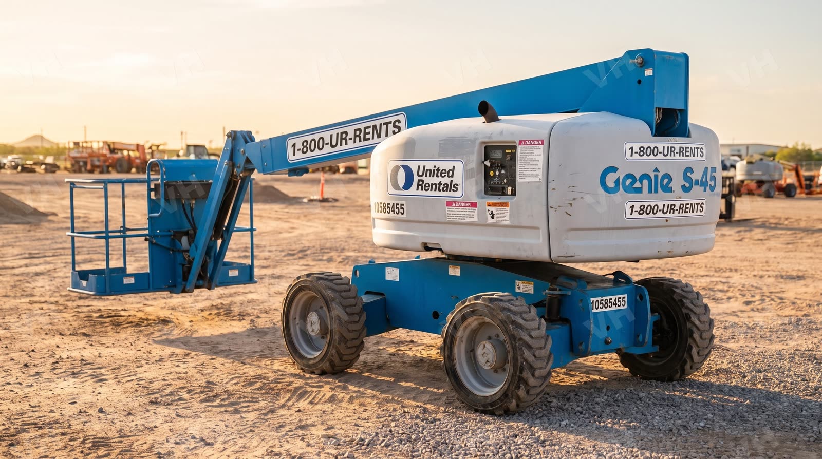 2017 Genie S-45 Boom 45-50' Telescopic 4Wd