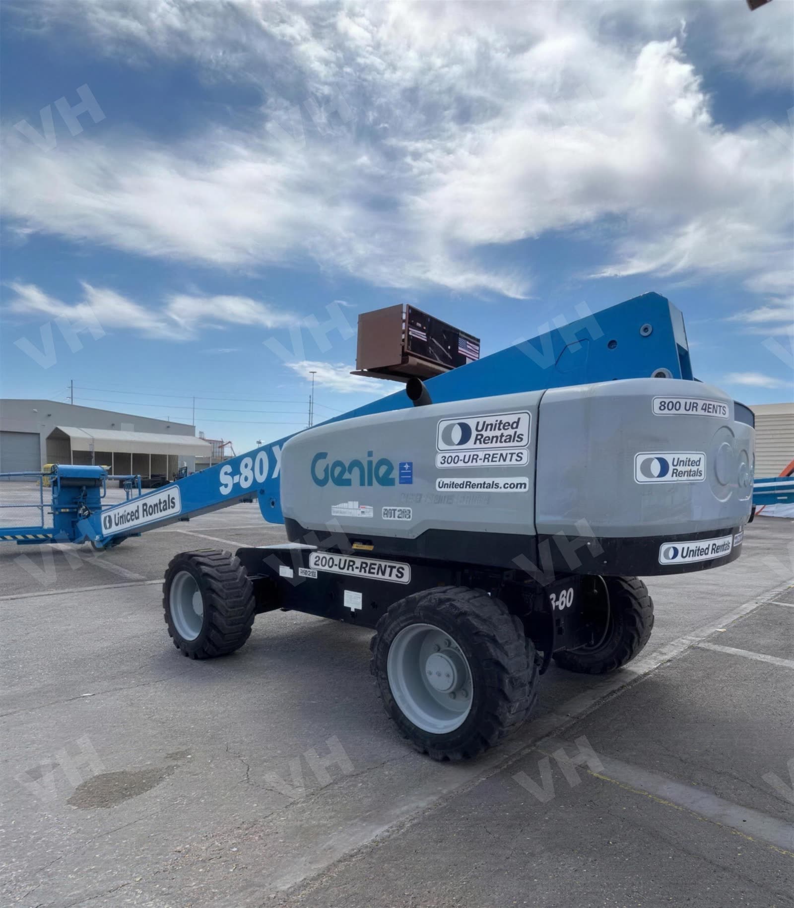 2017 Genie S-80X BOOM 76-80' TELESCOPIC photo 2