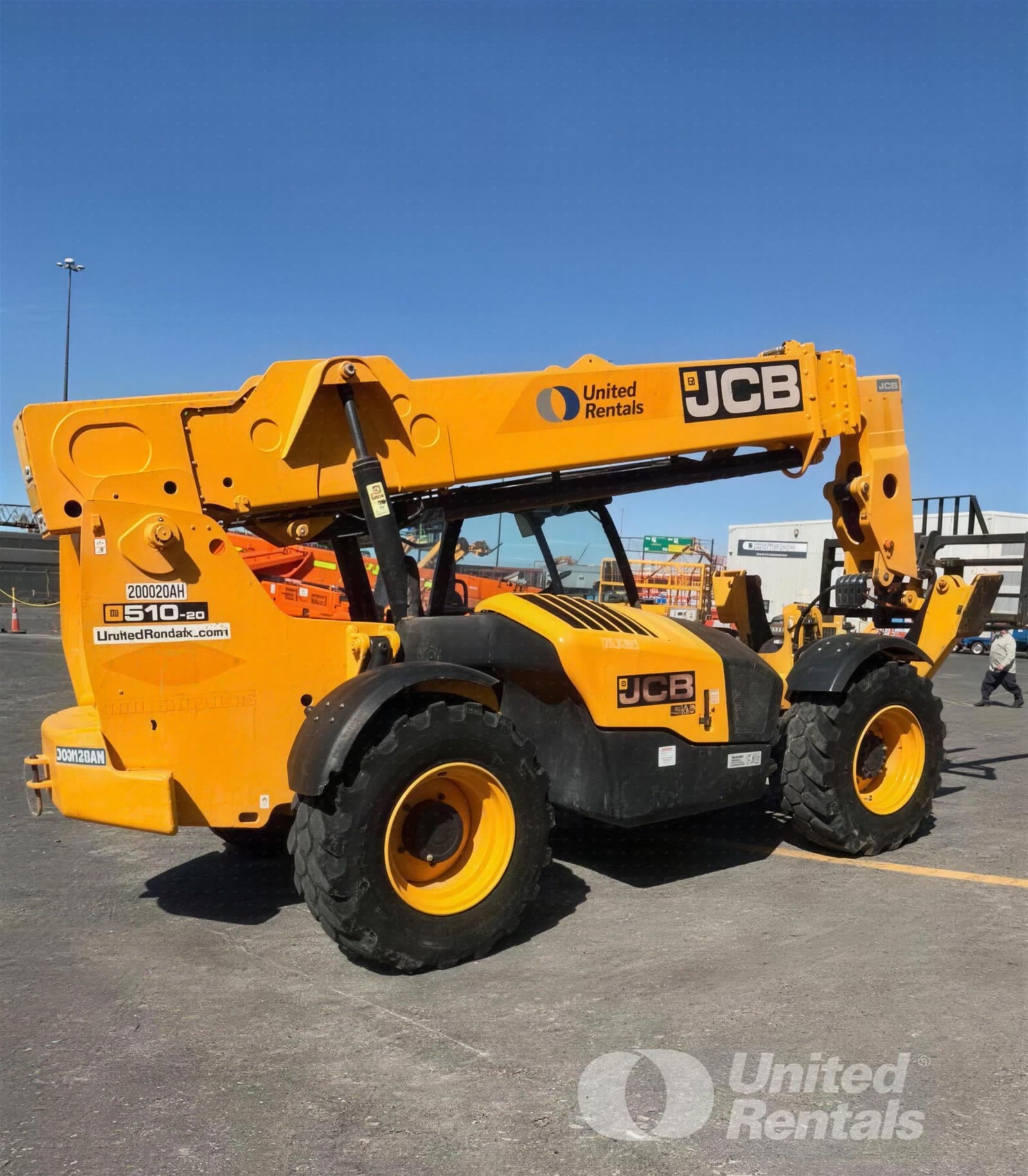 2017 JCB 510-56 FORKLIFT VARIABLE REACH 10000# 50'-62' photo 3