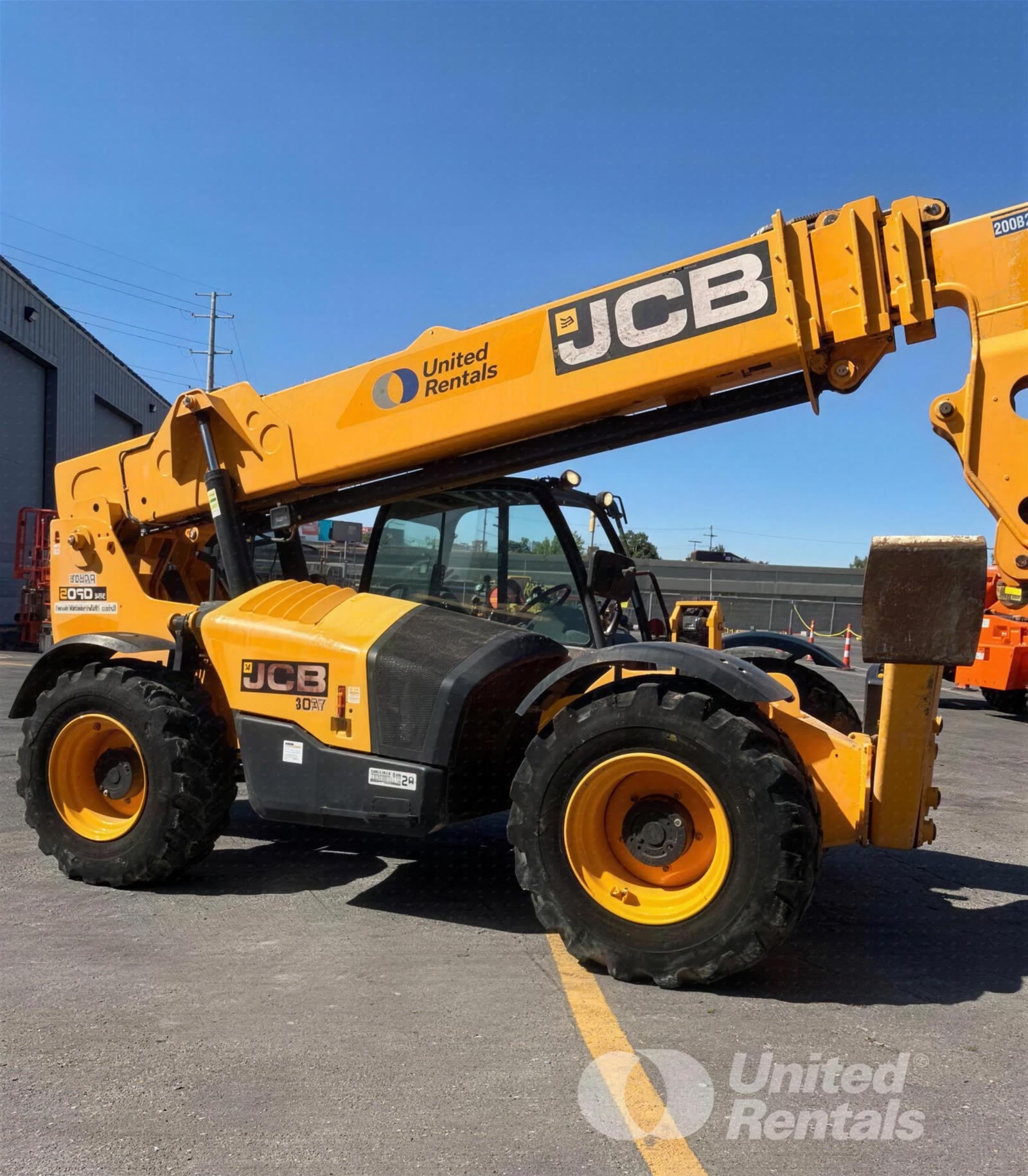 2017 JCB 510-56 FORKLIFT VARIABLE REACH 10000# 50'-62' photo 4