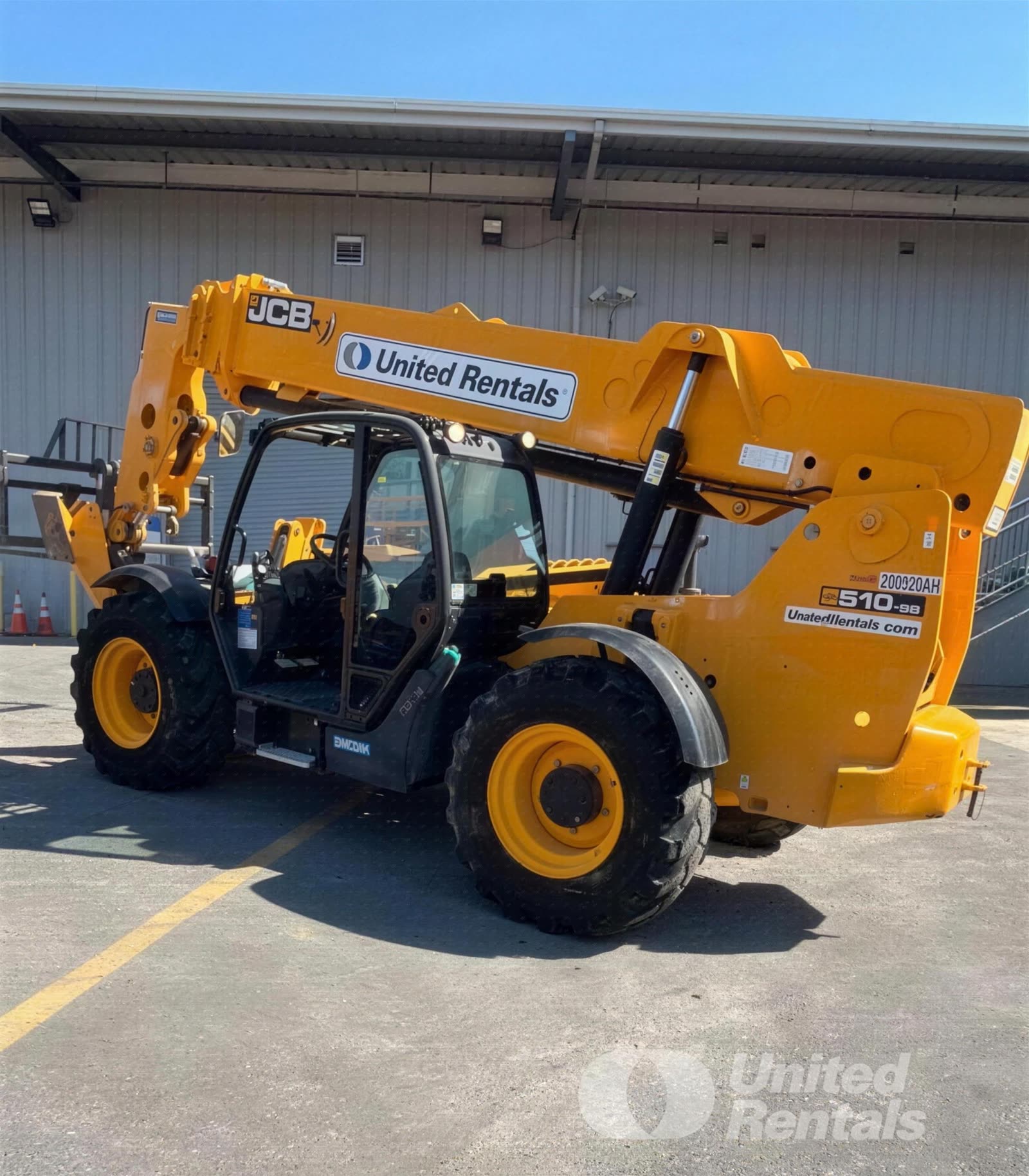 2017 JCB 510-56 FORKLIFT VARIABLE REACH 10000# 50'-62' photo 5