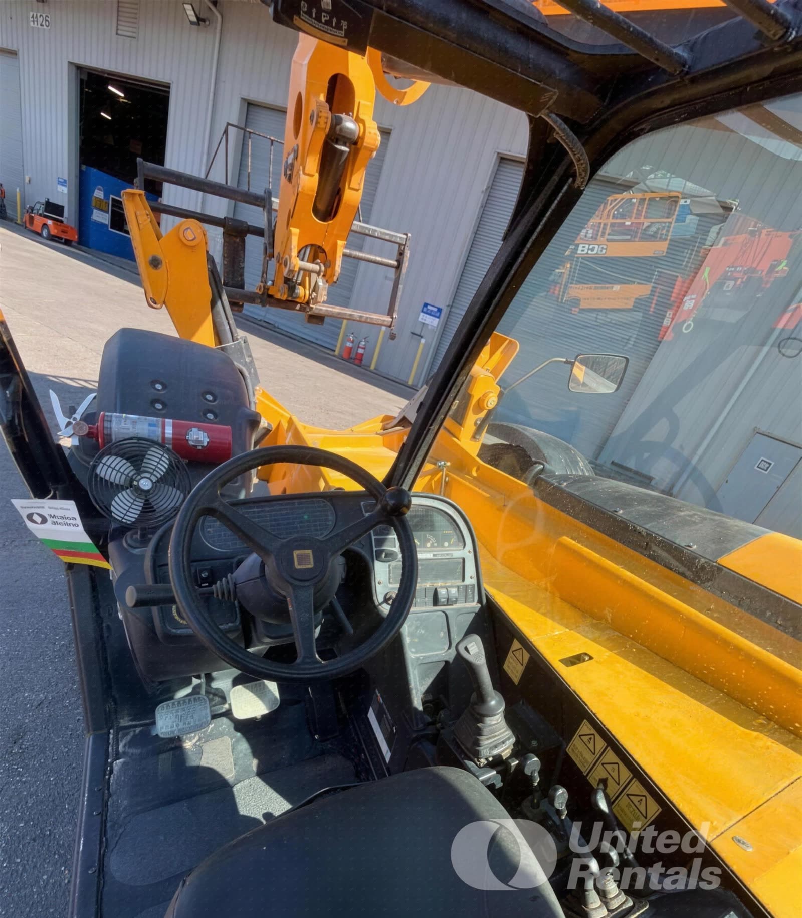 2017 JCB 510-56 FORKLIFT VARIABLE REACH 10000# 50'-62' photo 6
