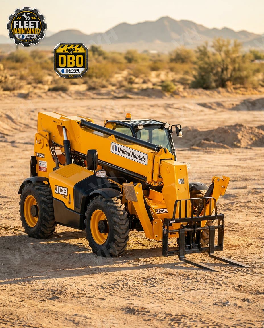 2017 JCB 510-56 S FORKLIFT VARIABLE REACH 10000# 50'-62'