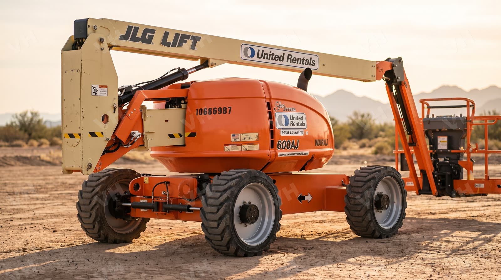 2017 JLG 600AJ Boom 60-64' Articulating