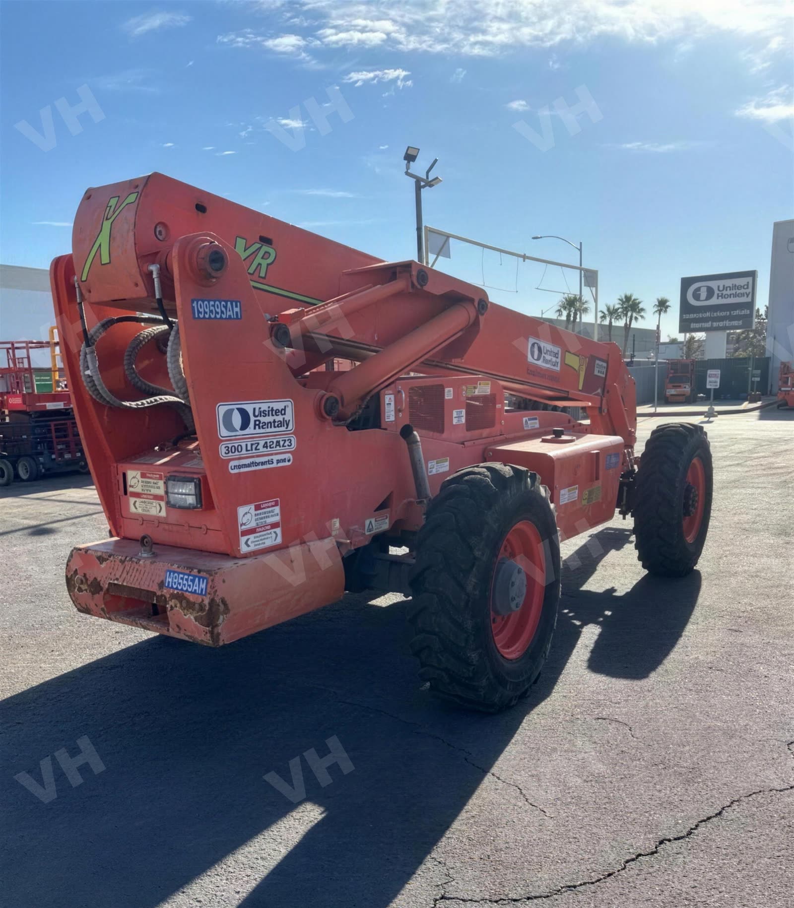 2017 Xtreme XR1045 FORKLIFT VARIABLE REACH 10000# 40-49' photo 5