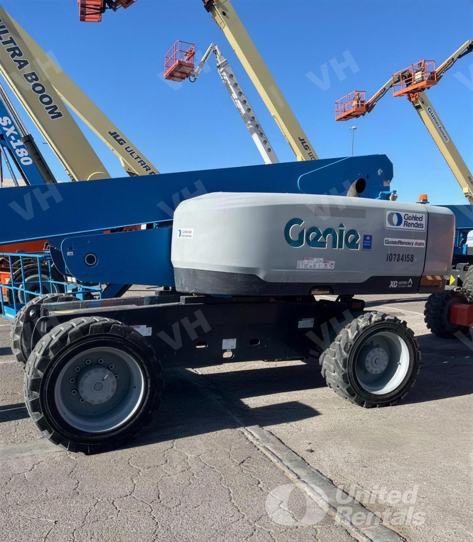 2018 Genie S-85XC BOOM 84-86' TELESCOPIC 4WD photo 3