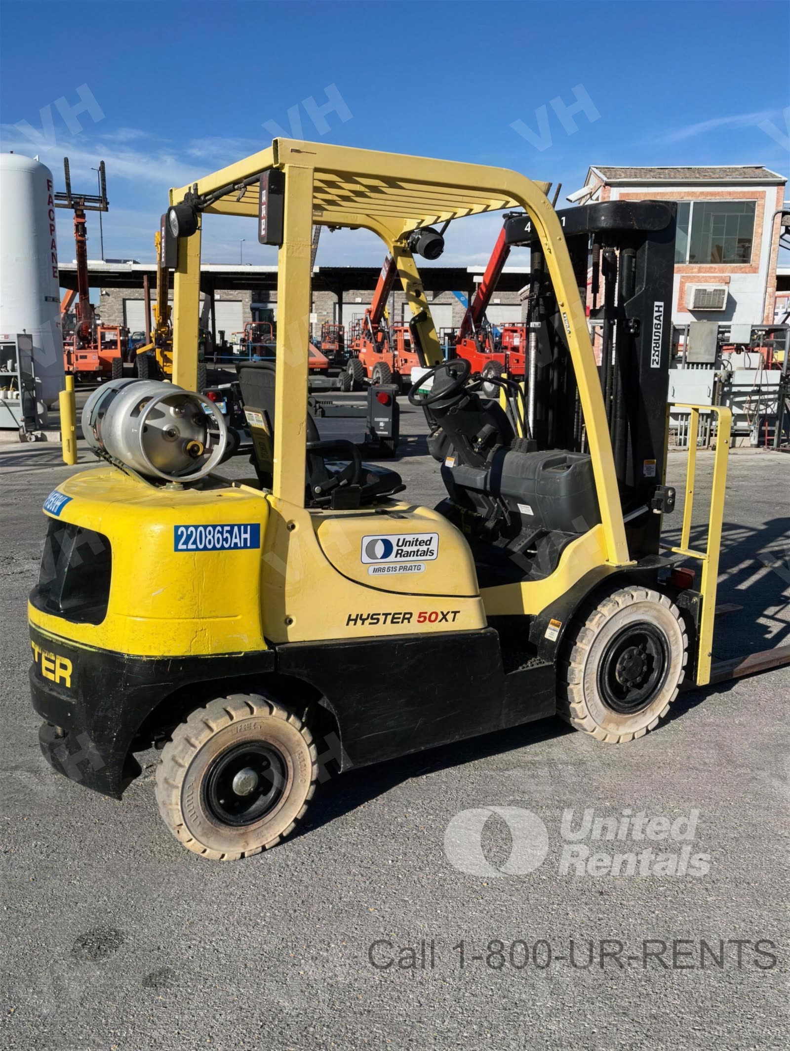 2018 Hyster H50XT FORKLIFT WHSE 5000# LP ONLY photo 5