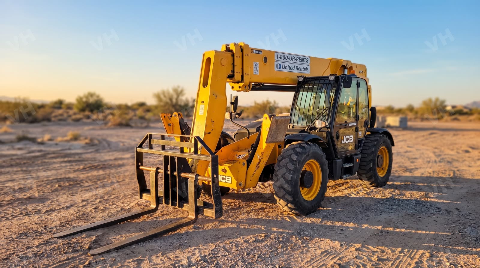 2018 JCB 510-56 Forklift Variable Reach 10000# 50'-62'