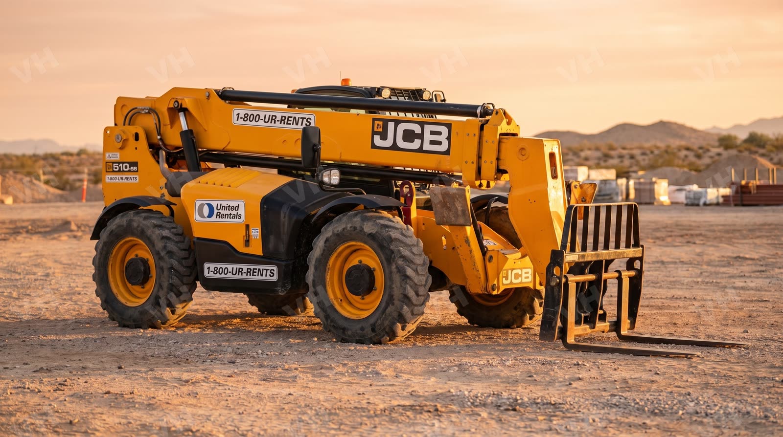 2018 JCB 510-56 Forklift Variable Reach 10000# 50'-62'