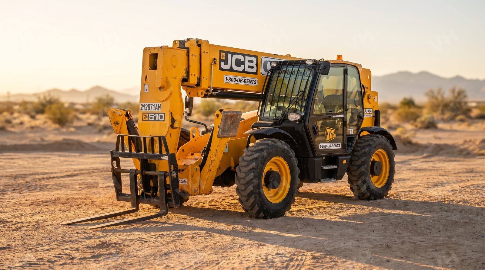 2018 JCB 510-56 Forklift Variable Reach 10000# 50'-62'