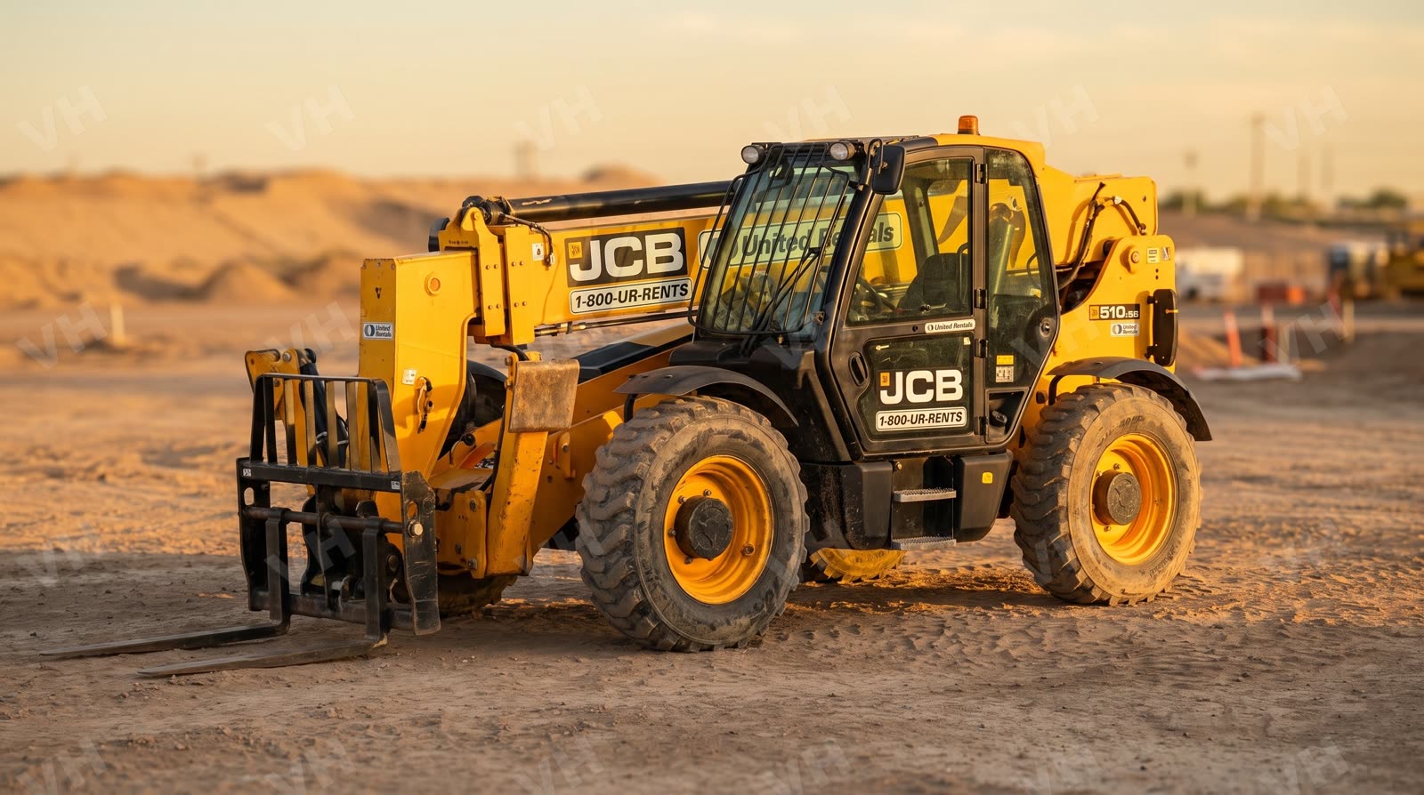 2018 JCB 510-56 Forklift Variable Reach 10000# 50'-62'