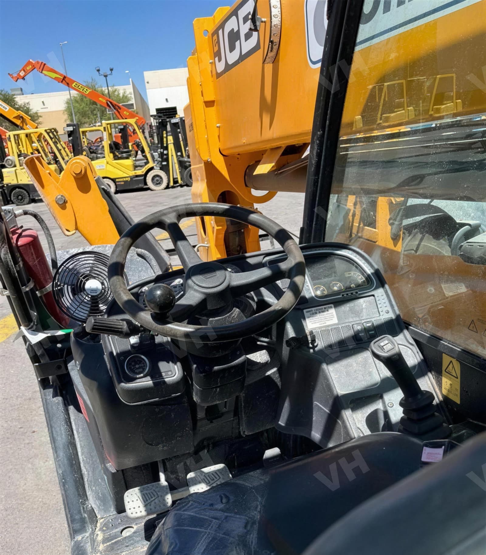 2018 JCB 510-56 FORKLIFT VARIABLE REACH 10000# 50'-62' photo 5