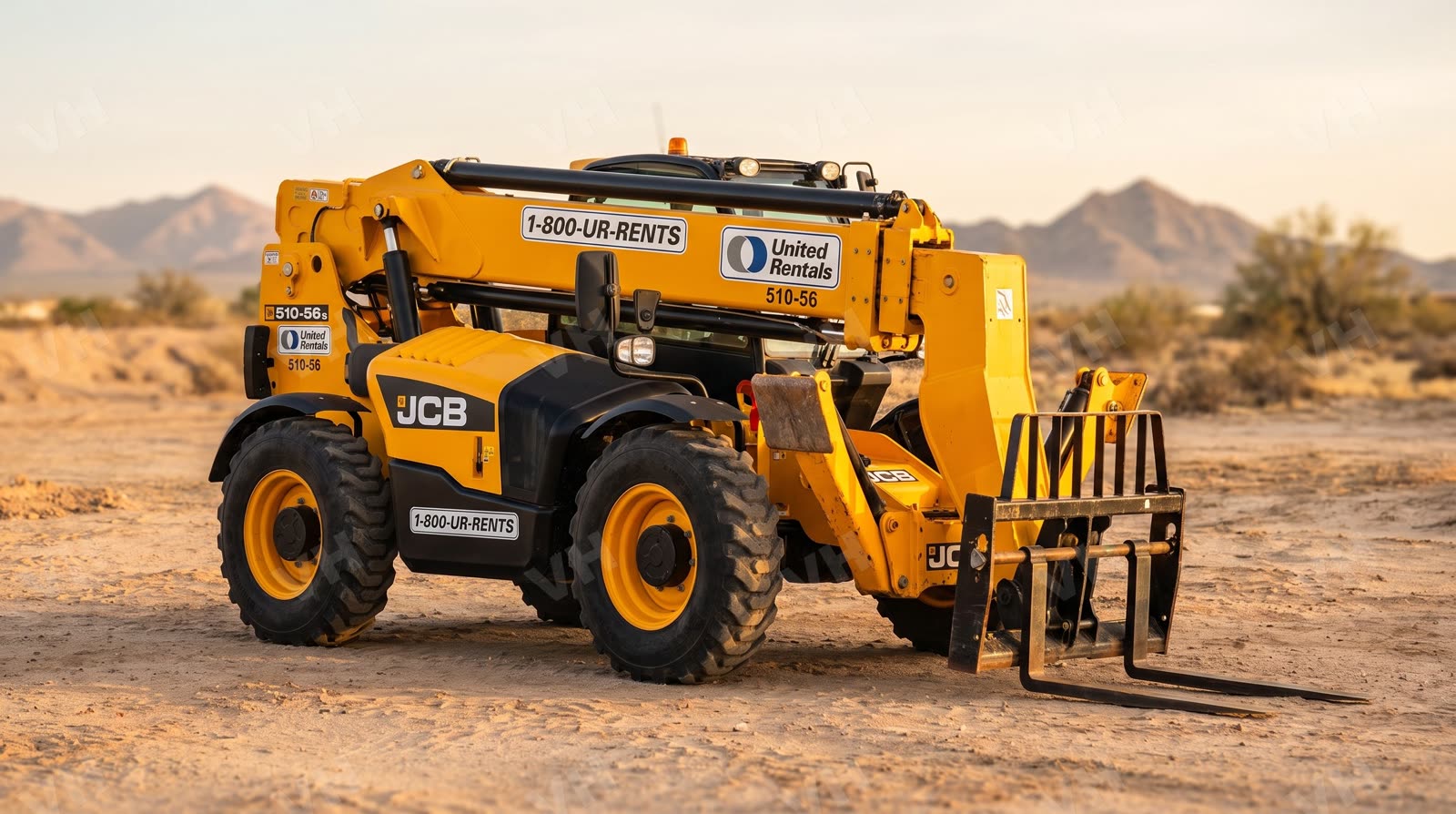 2018 JCB 510-56 S Forklift Variable Reach 10000# 50'-62'