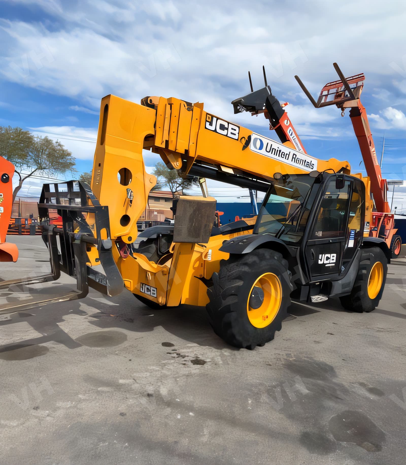 2018 JCB 512-56 S FORKLIFT VARIABLE REACH 12000# 53'-69' photo 2