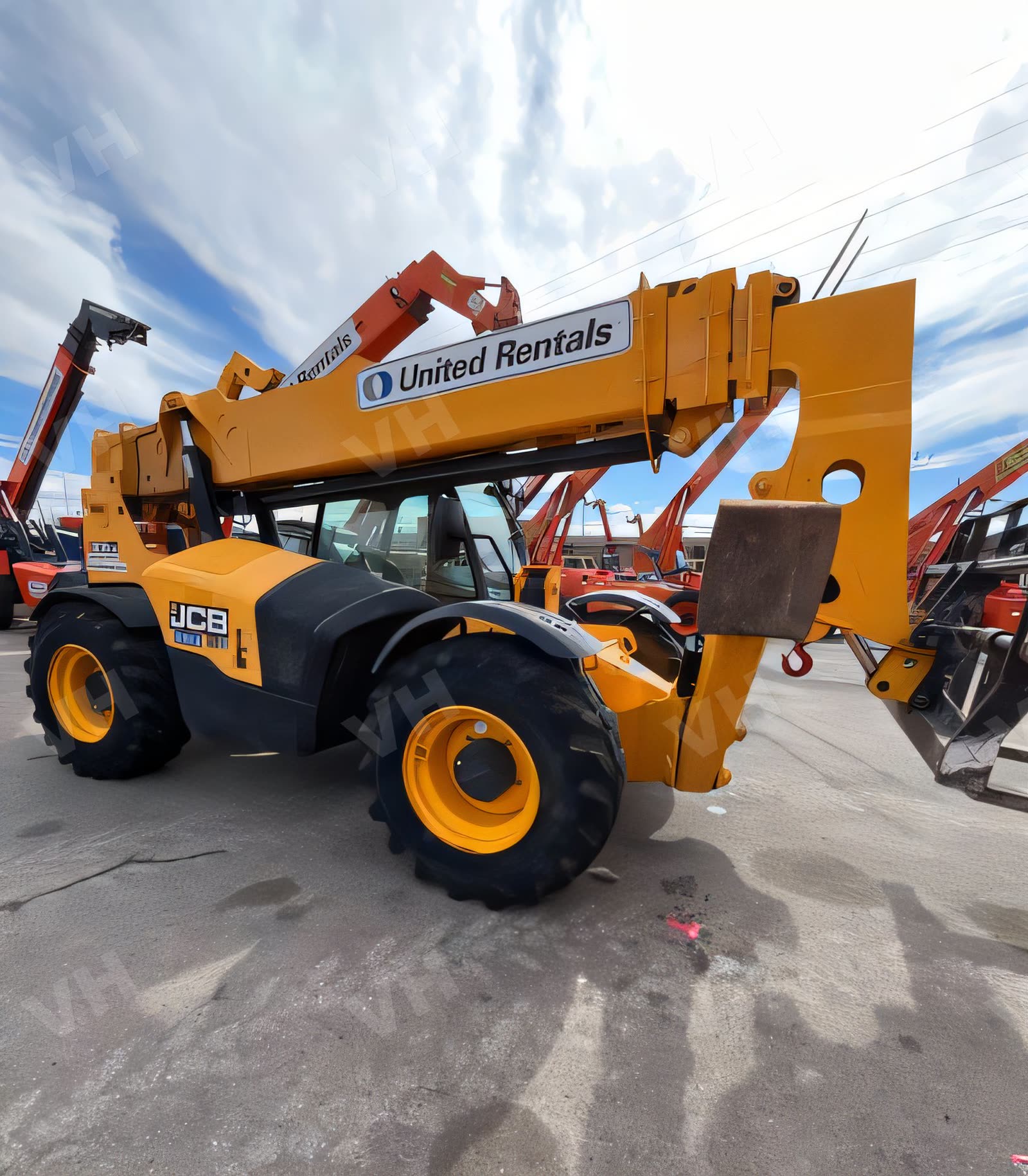 2018 JCB 512-56 S FORKLIFT VARIABLE REACH 12000# 53'-69' photo 5