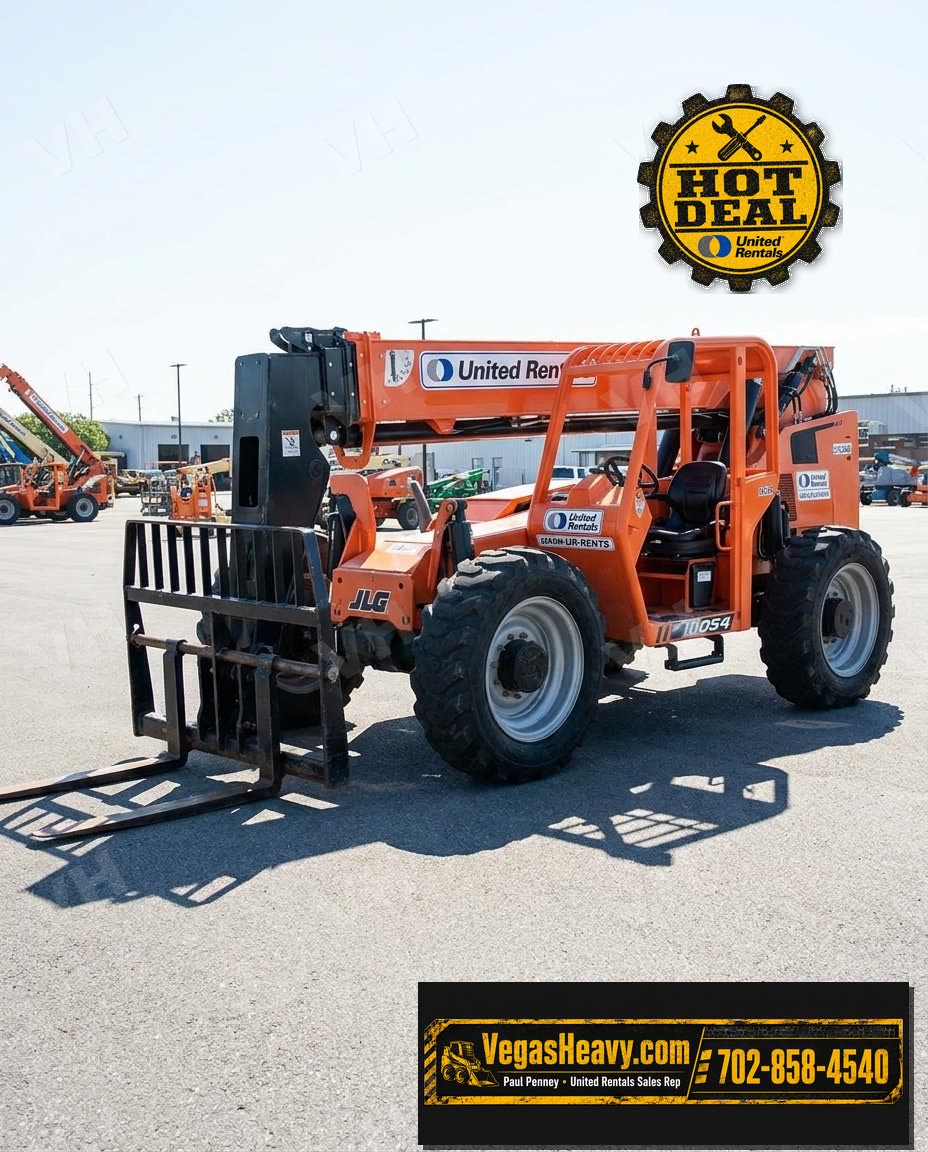 2018 JLG 10054 FORKLIFT VARIABLE REACH 10000# 50'-62'