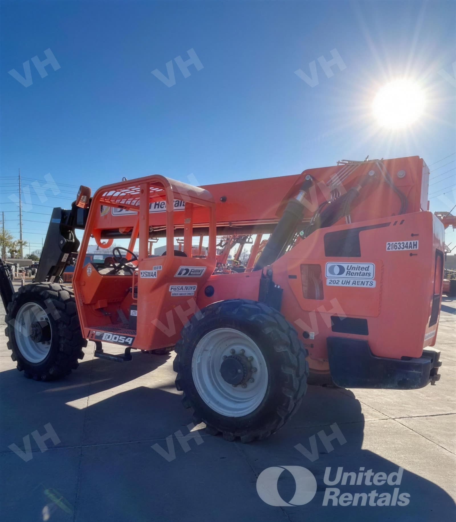 2018 JLG 10054 FORKLIFT VARIABLE REACH 10000# 50'-62' photo 4