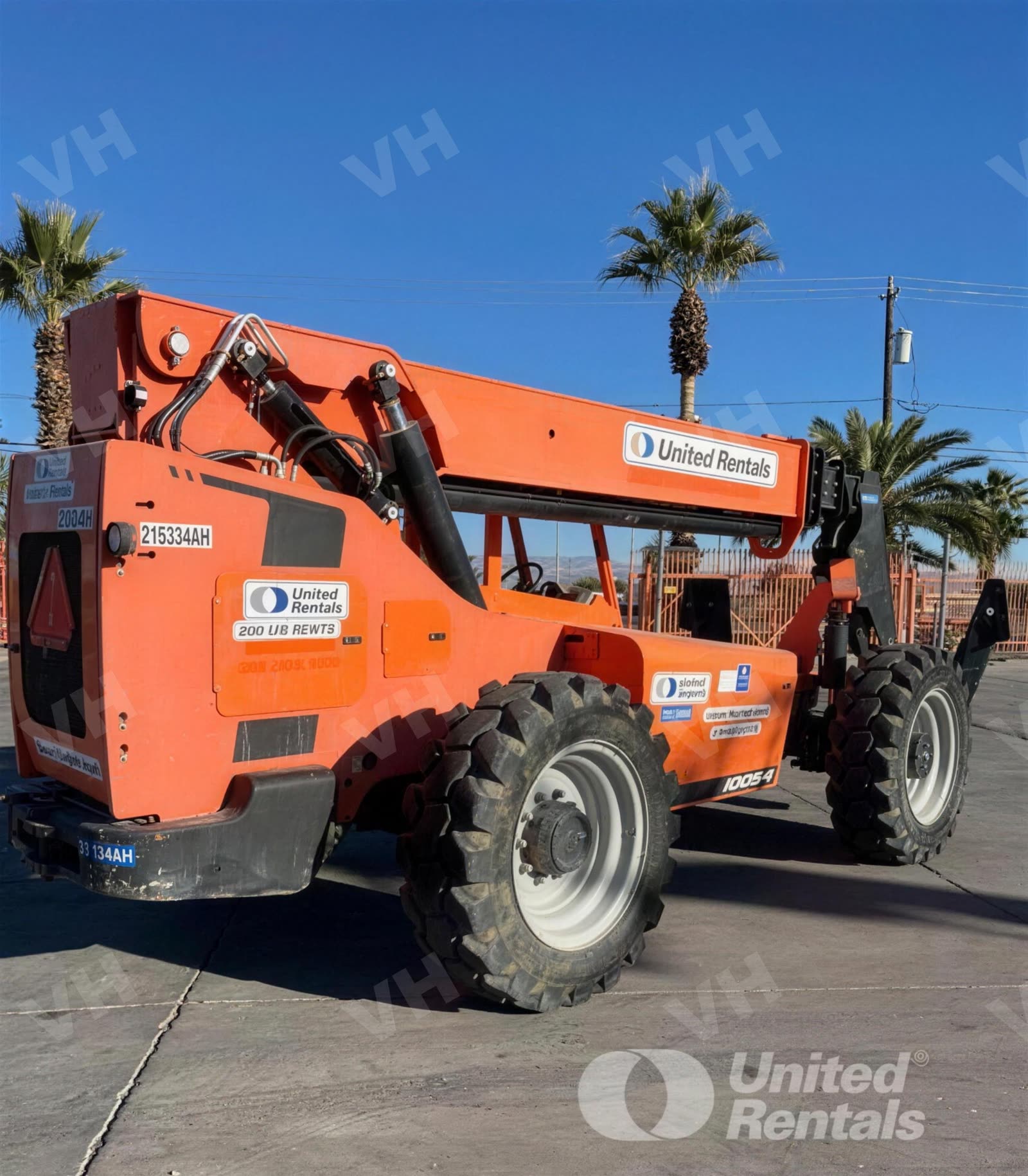 2018 JLG 10054 FORKLIFT VARIABLE REACH 10000# 50'-62' photo 5