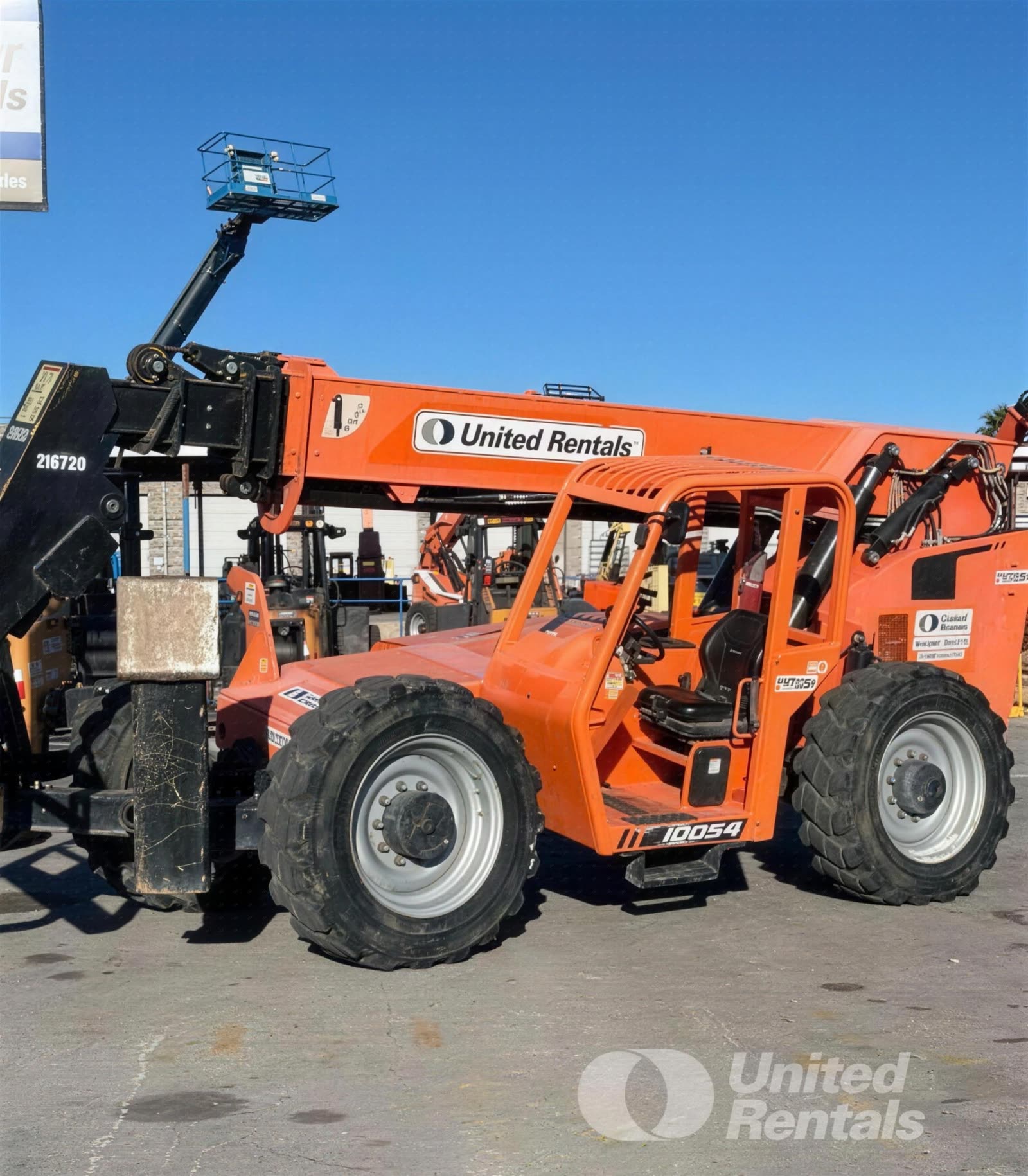 2018 JLG 10054 FORKLIFT VARIABLE REACH 10000# 50'-62' photo 2