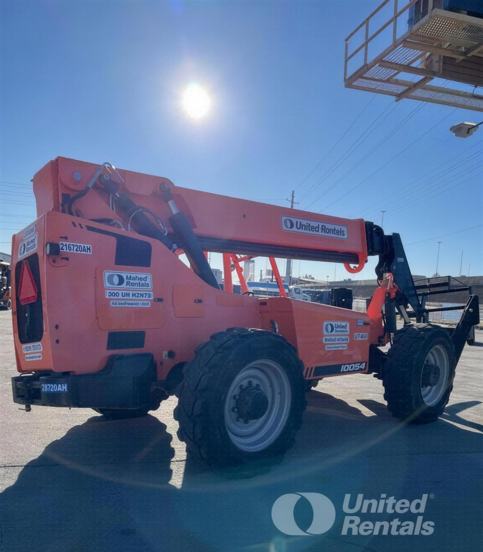 2018 JLG 10054 FORKLIFT VARIABLE REACH 10000# 50'-62' photo 3
