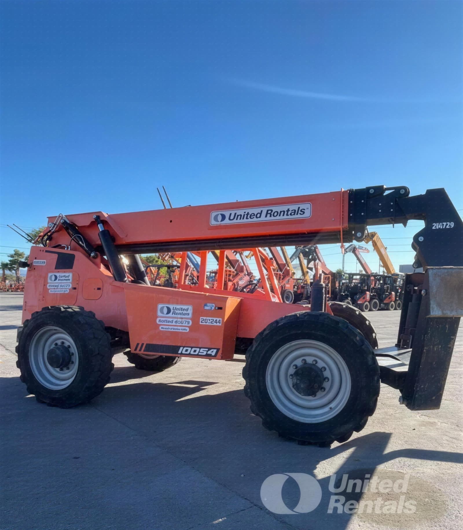 2018 JLG 10054 FORKLIFT VARIABLE REACH 10000# 50'-62' photo 4