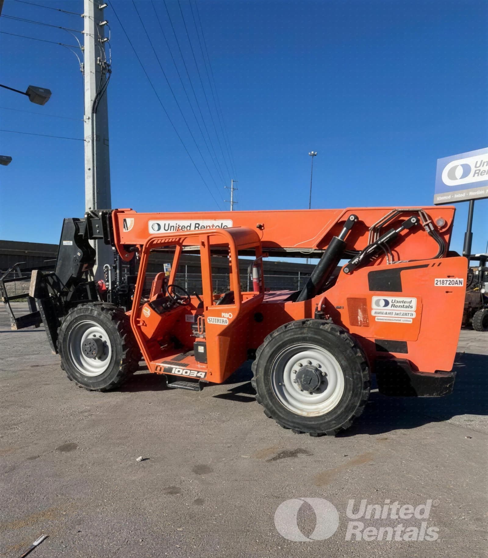 2018 JLG 10054 FORKLIFT VARIABLE REACH 10000# 50'-62' photo 5