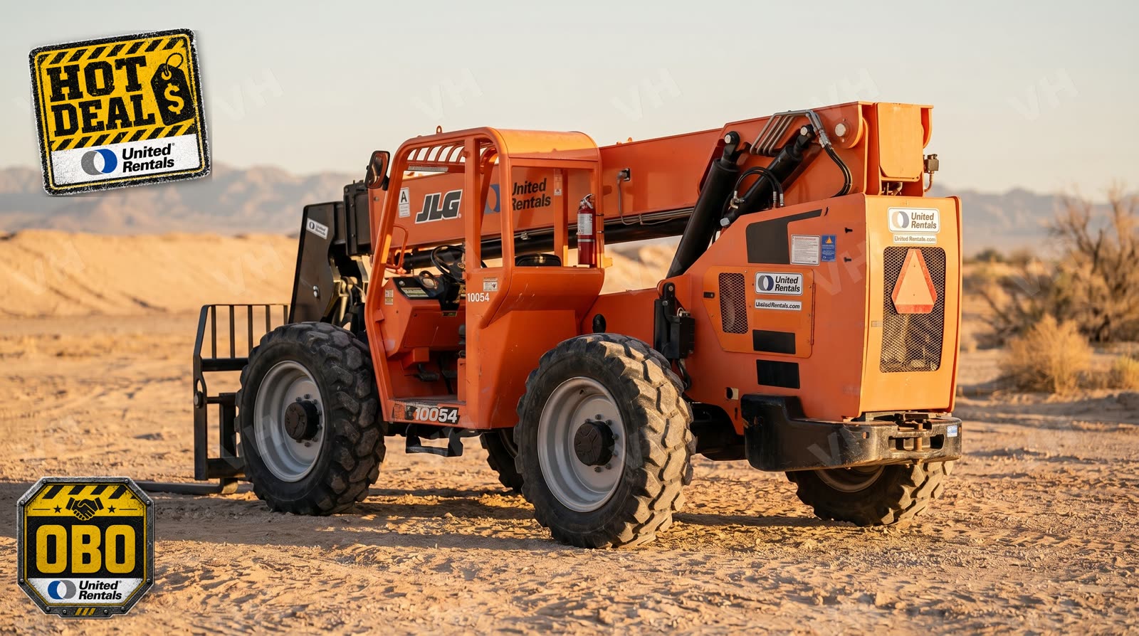 2018 JLG 10054 FORKLIFT VARIABLE REACH 10000# 50'-62'