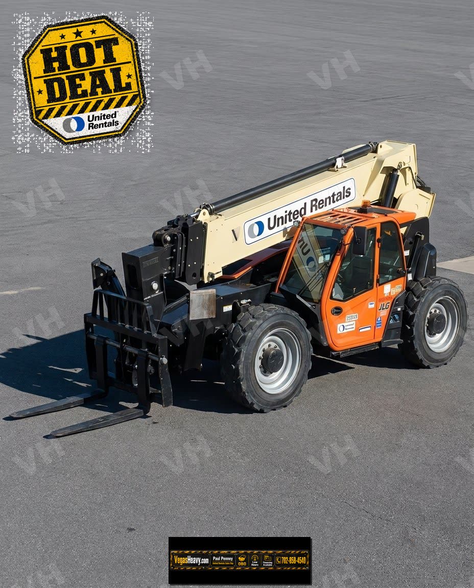 2018 JLG 1255 FORKLIFT VARIABLE REACH 12000# 53'-69'