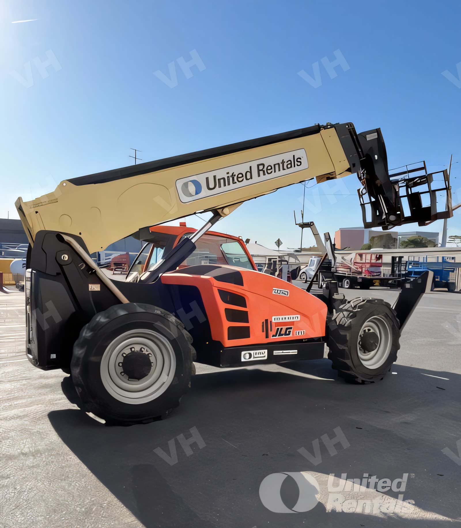 2018 JLG 1255 FORKLIFT VARIABLE REACH 12000# 53'-69' photo 5