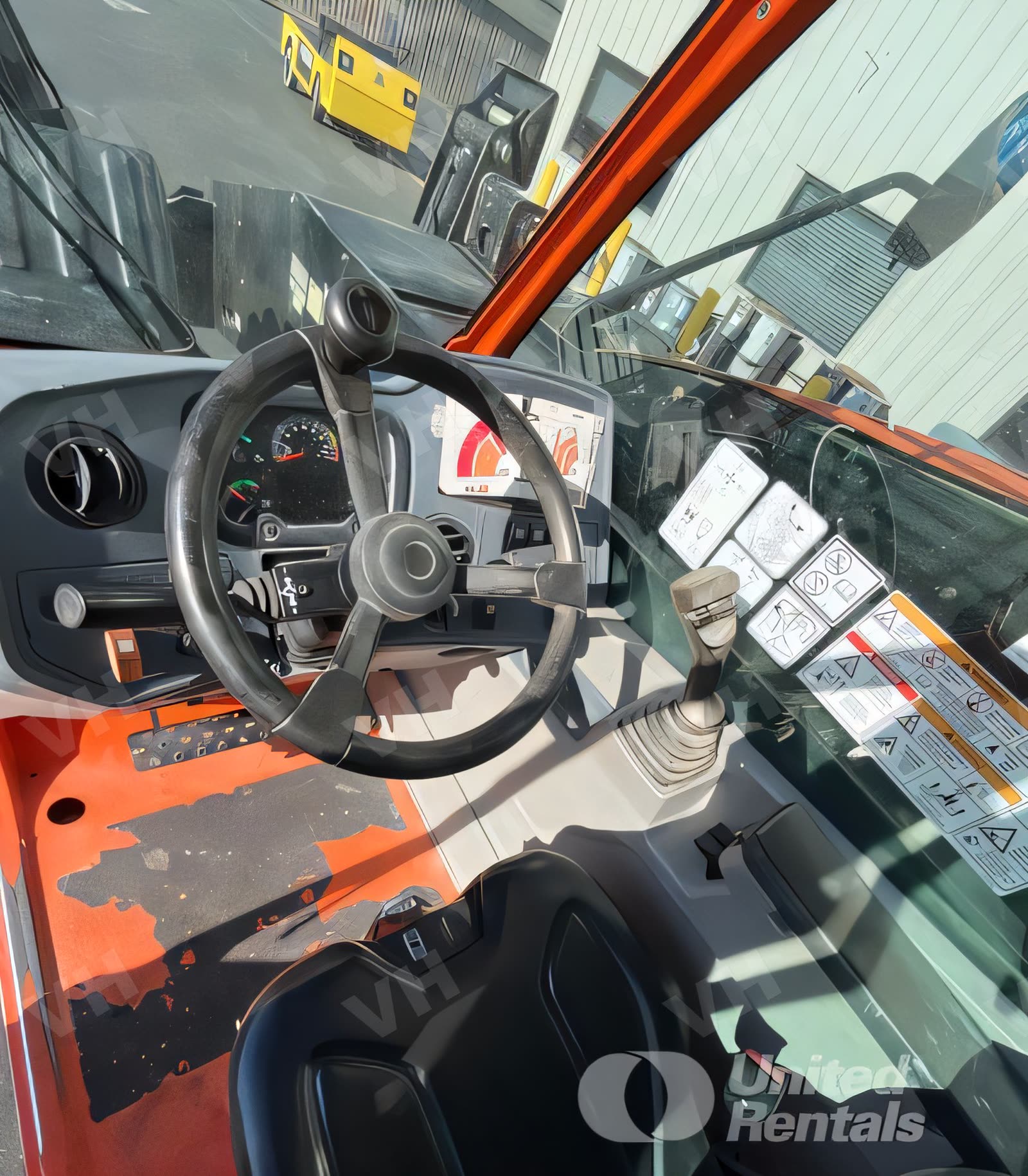 2018 JLG 1255 FORKLIFT VARIABLE REACH 12000# 53'-69' photo 6