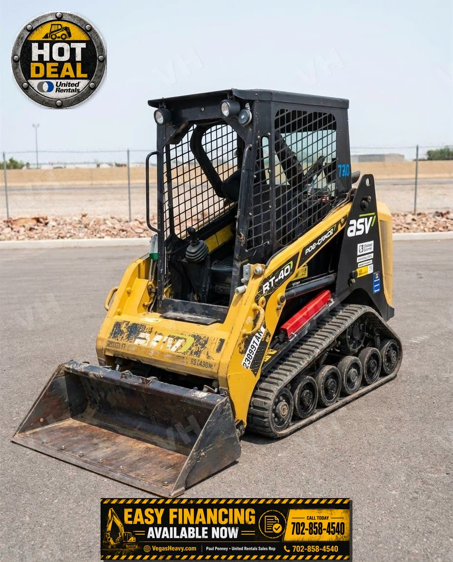 2019 ASV RT40 SKID STEER TRACK LOADER 851-1299#