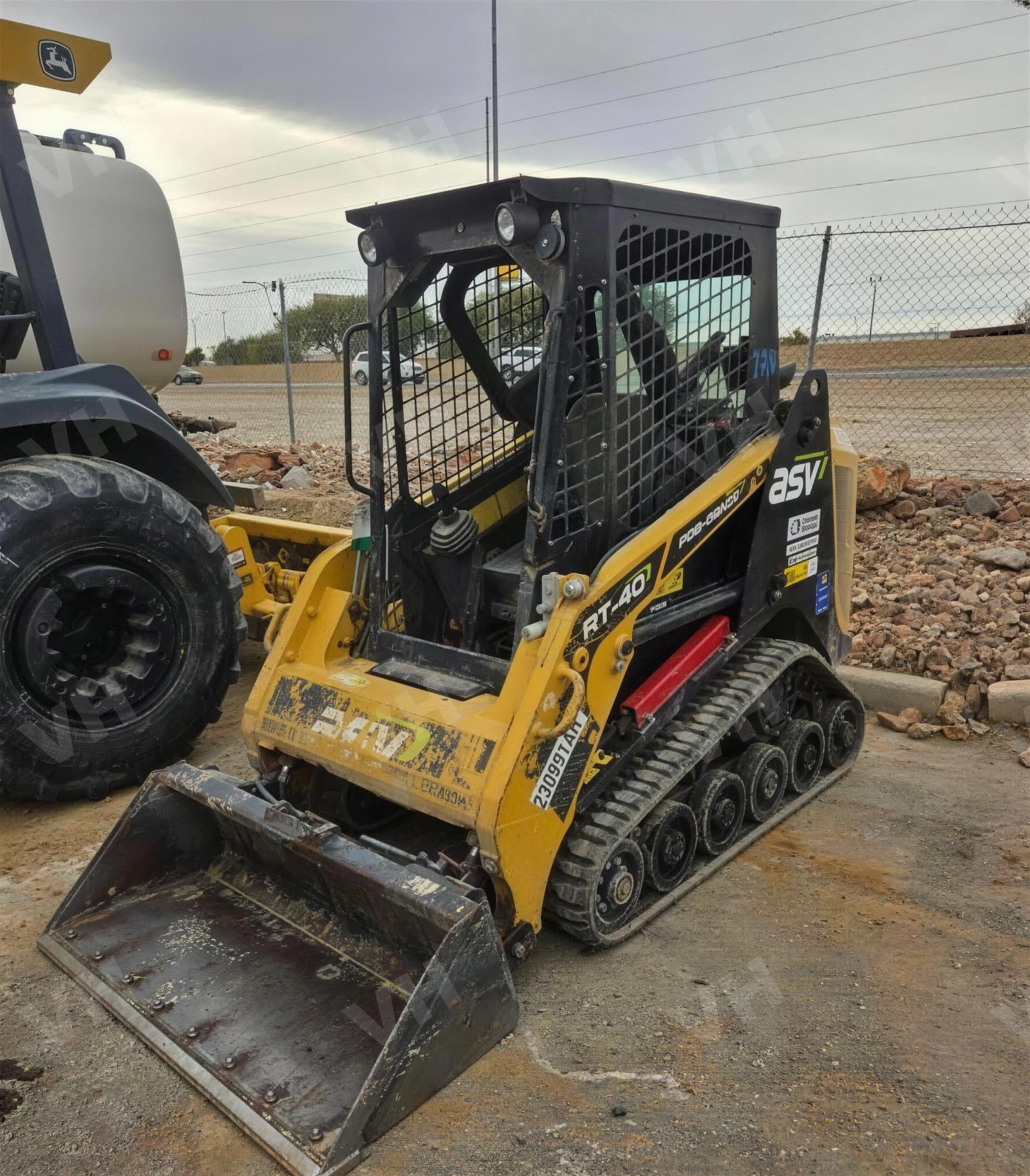 2019 ASV RT40 SKID STEER TRACK LOADER 851-1299# photo 2