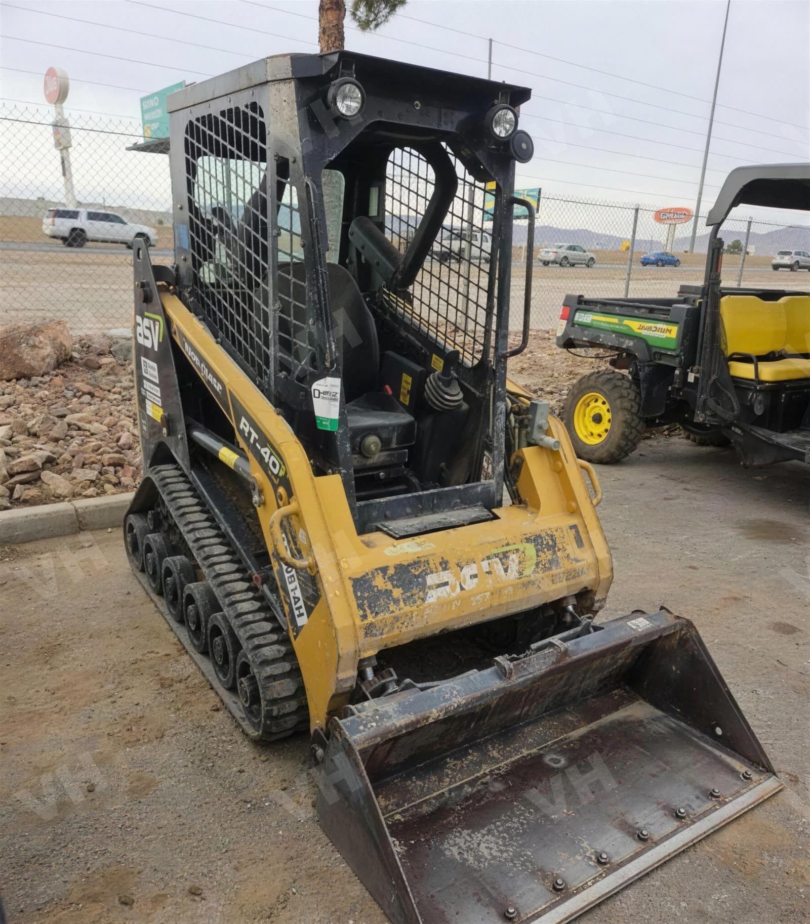 2019 ASV RT40 SKID STEER TRACK LOADER 851-1299# photo 3