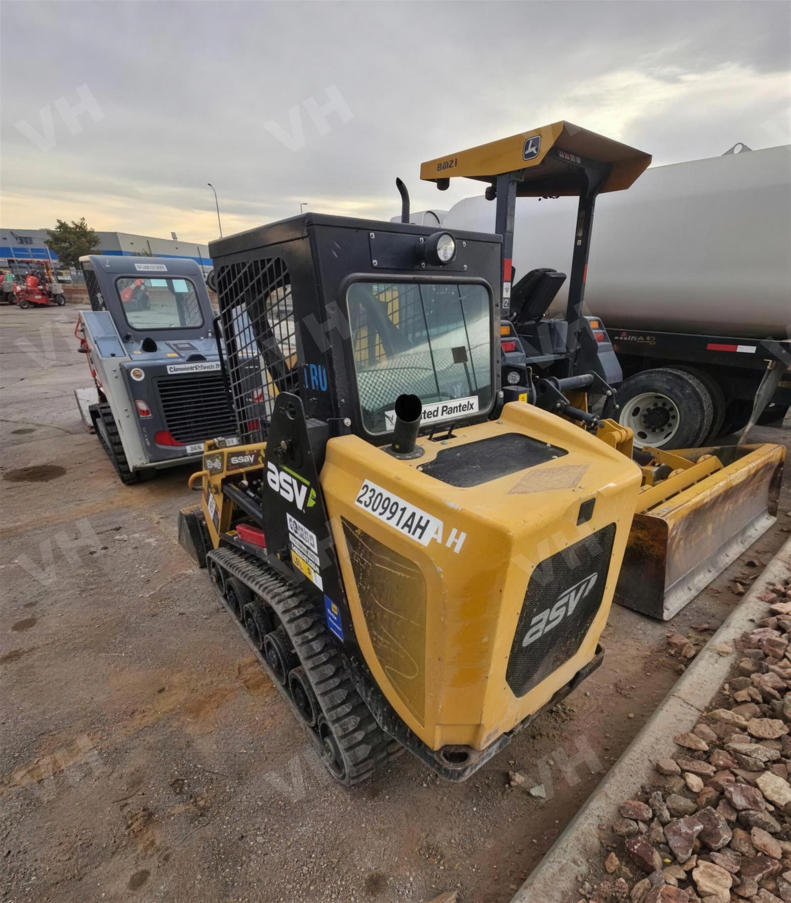 2019 ASV RT40 SKID STEER TRACK LOADER 851-1299# photo 4